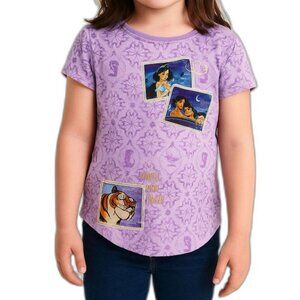 🔥 5 for $30 🔥 Disney Princess Girls Jasmine Graphic Tee | Size XS (4–5)